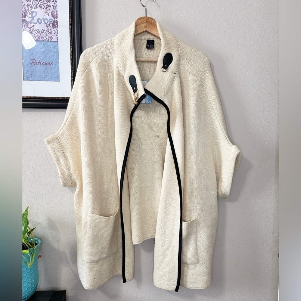 New Directions riding cape sweater cardigan Size OSFM